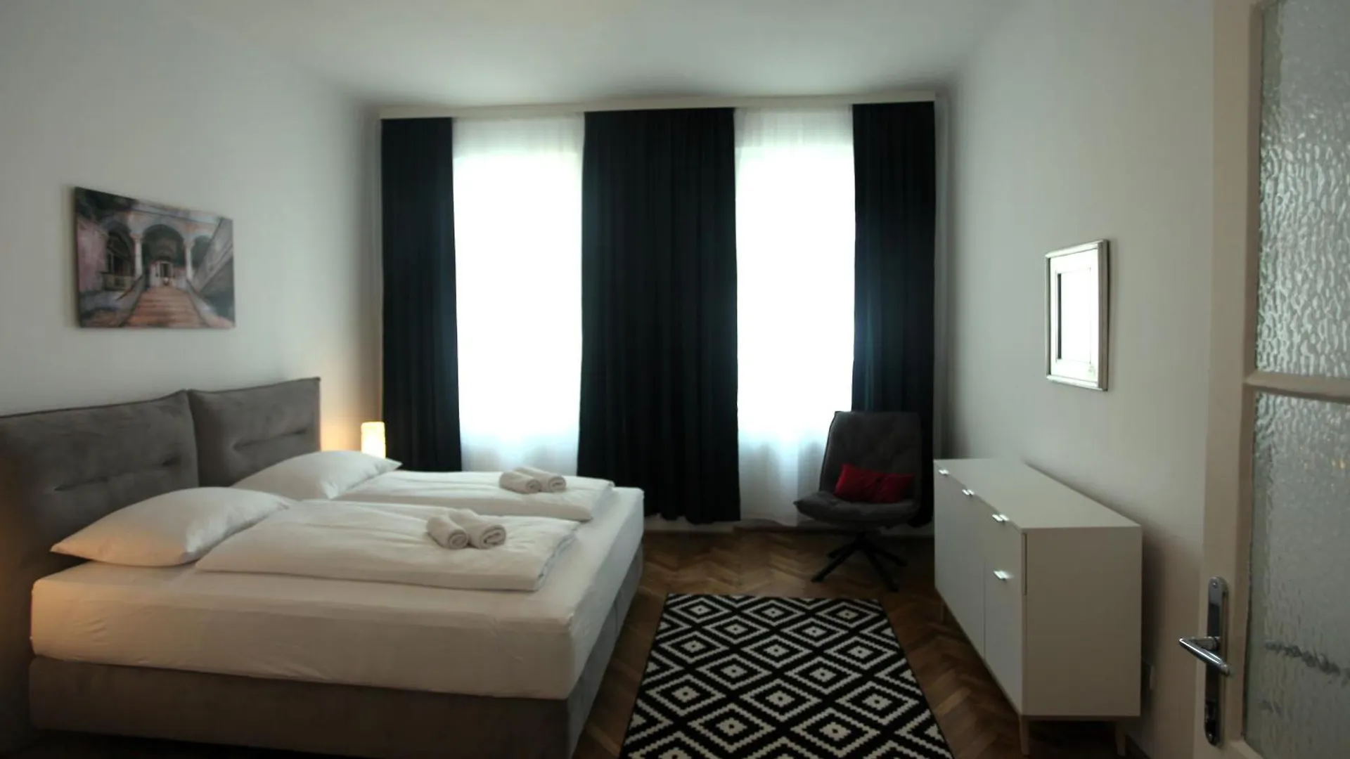 דירה וינה Schoene Dreizimmerwohnung Direkt Am Augarten